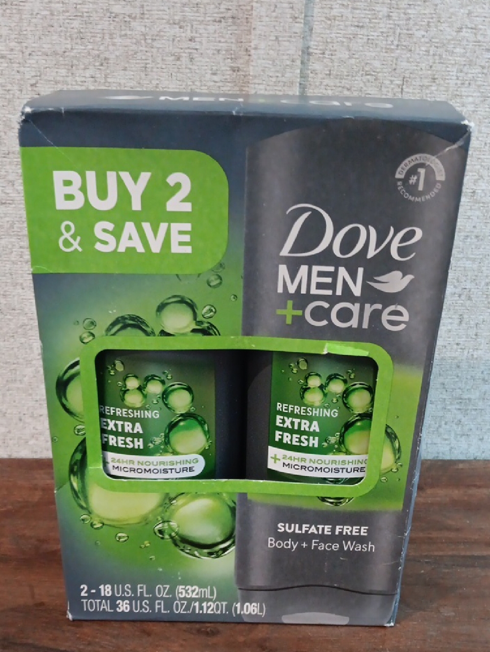 Dove Men+Care Refreshing Extra Fresh Moisturizer - Green